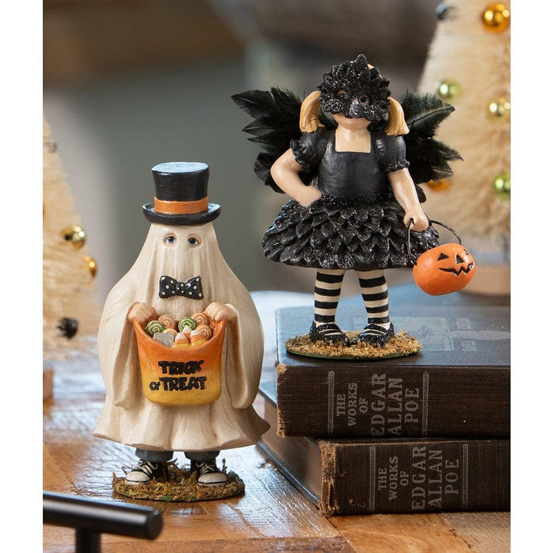 Quirks! Figurines Crow Hazel Girl by Bethany Lowe Designs
