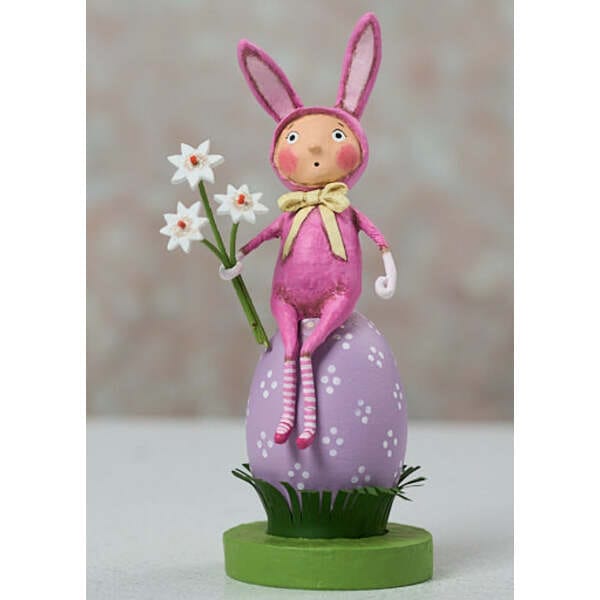 Quirks! Figurines Daisy May Easter Figurine by Lori Mitchell *NEW FOR 2026*
