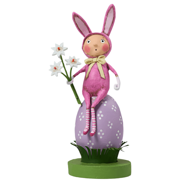 Quirks! Figurines Daisy May Easter Figurine by Lori Mitchell *NEW FOR 2026*