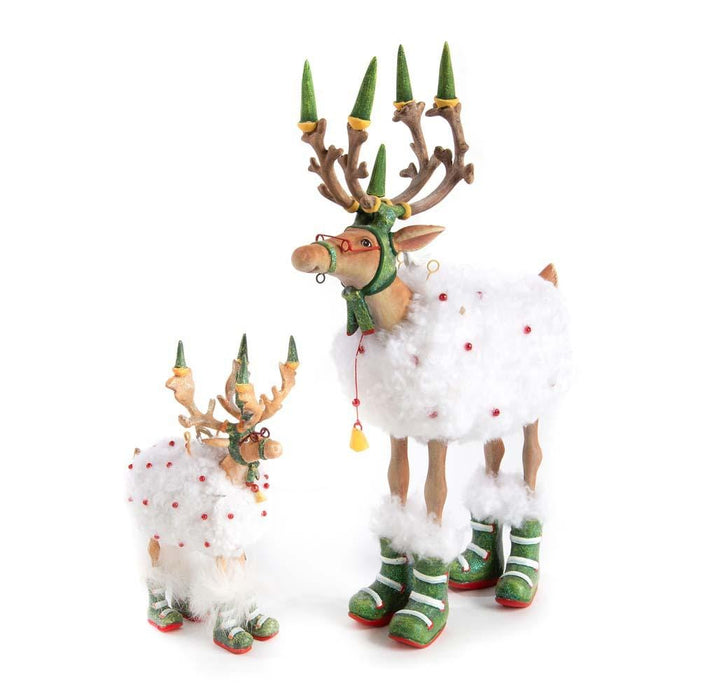 Quirks! Figurines Dash Away Blitzen Reindeer Figure by Patience Brewster