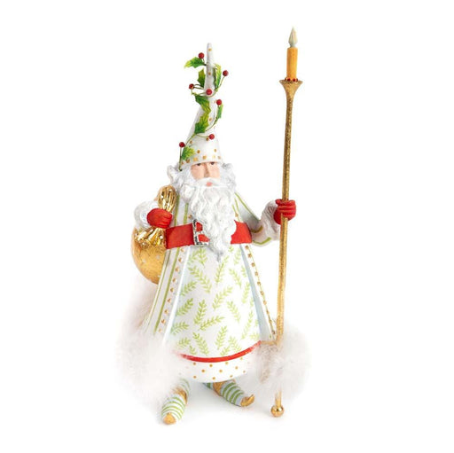 Quirks! Figurines Dash Away Candlelight Santa Figure by Patience Brewster