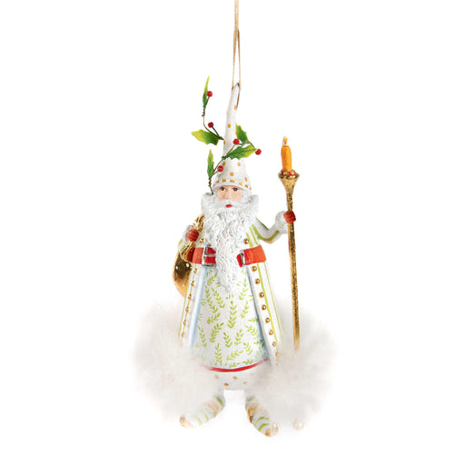 Quirks! Figurines Dash Away Candlelight Santa Ornament by Patience Brewster