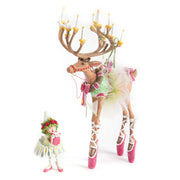 Quirks! Figurines Dash Away Dancer Reindeer Figure by Patience Brewster