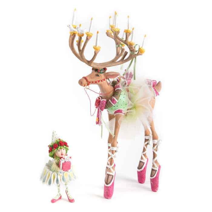 Quirks! Figurines Dash Away Dancer Reindeer Figure by Patience Brewster