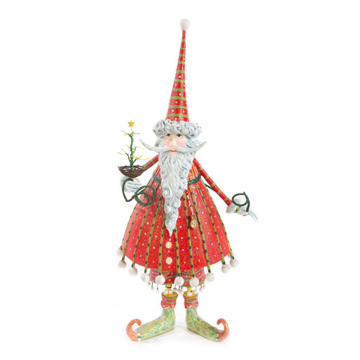 Quirks! Figurines Dash Away Dashing Santa Figure by Patience Brewster