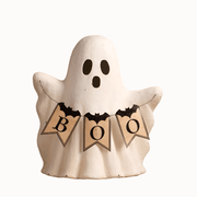 Quirks! Figurines Ghost with Boo Garland by Bethany Lowe Designs