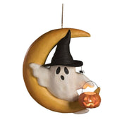 Quirks! Figurines Ghoulish Moon Paper Mache by Bethany Lowe Designs