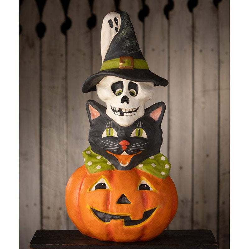Quirks! Figurines Halloween Totem Pole Stack by Bethany Lowe Designs