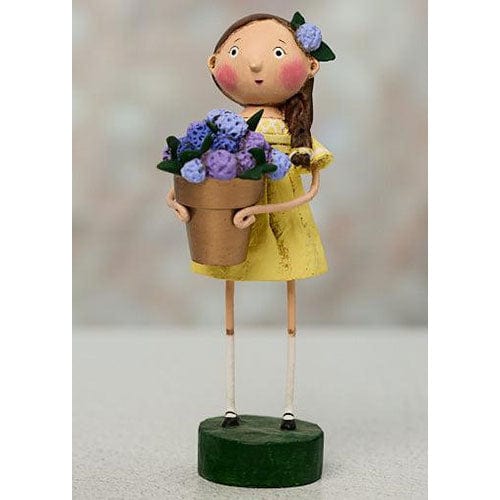 Quirks! Figurines Harriet's Hydrangeas Figurine by Lori Mitchell