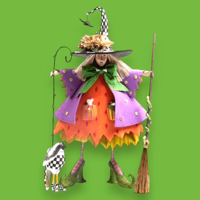 Quirks! Figurines Patience Brewster Raggedy Witch Figure