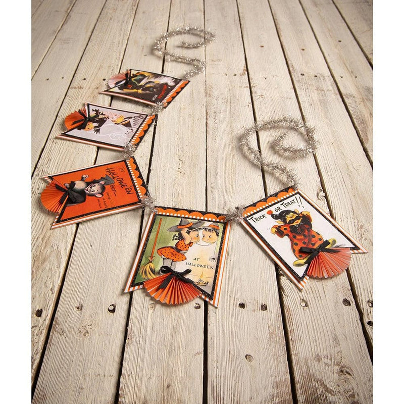 Quirks! Figurines Retro Halloween Garland by Bethany Lowe Designs