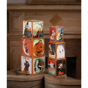 Quirks! Figurines Retro Hallowen Stacking Blocks by Bethany Lowe Designs