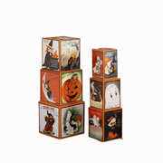 Quirks! Figurines Retro Hallowen Stacking Blocks by Bethany Lowe Designs