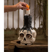 Quirks! Figurines Skull Candle Holder by Bethany Lowe Designs