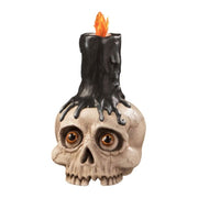 Quirks! Figurines Skull Candle Holder by Bethany Lowe Designs
