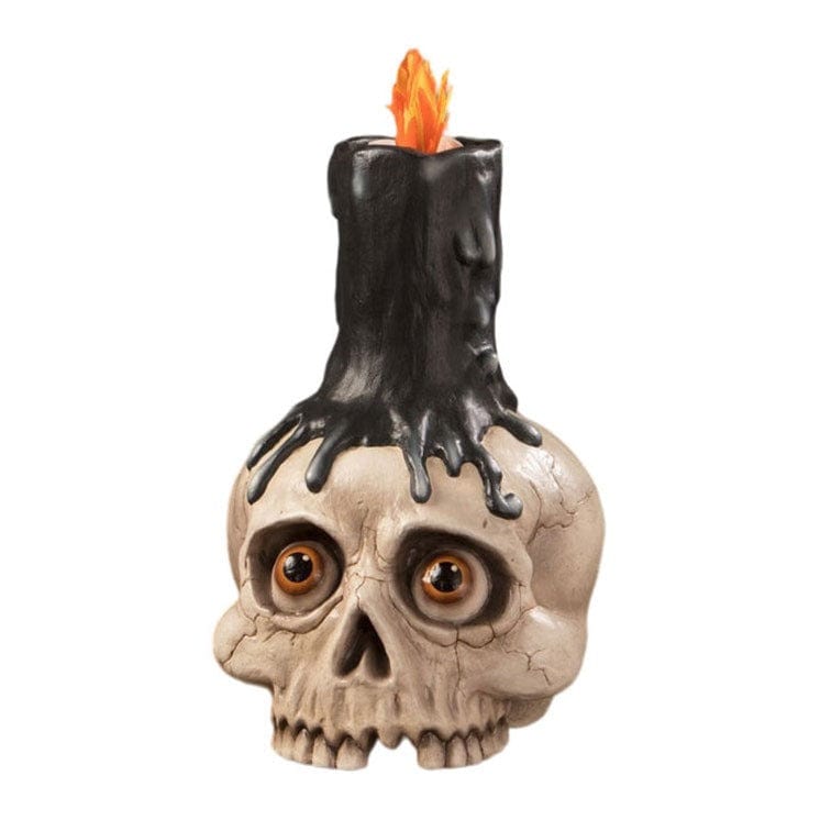 Quirks! Figurines Skull Candle Holder by Bethany Lowe Designs