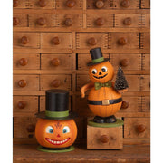 Quirks! Figurines Smiling Pumpkin Container by Bethany Lowe Designs