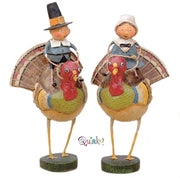 Quirks! Figurines Tom & Goodie on Gobblers Lori Mitchell Collectible Figurine Set