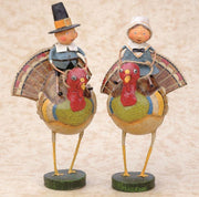 Quirks! Figurines Tom & Goodie on Gobblers Lori Mitchell Collectible Figurine Set