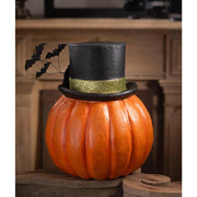 Quirks! Figurines Trick or Treat Pumpkin Stache by Bethany Lowe Designs