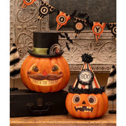 Quirks! Figurines Trick or Treat Pumpkin Stache by Bethany Lowe Designs