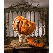 Quirks! Figurines Ut-Oh Gotcha Pumpkin by Bethany Lowe Designs