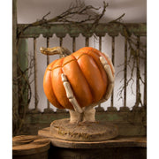 Quirks! Figurines Ut-Oh Gotcha Pumpkin by Bethany Lowe Designs