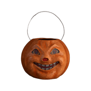 Quirks! Figurines Vintage Pumpkin Bucket Large by Bethany Lowe Designs