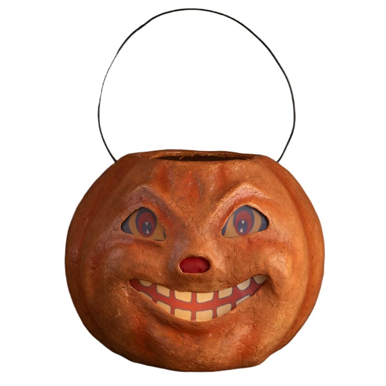 Quirks! Figurines Vintage Pumpkin Bucket Large by Bethany Lowe Designs