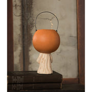 Quirks! Figurines Vintage Scared Pumpkin Ghost by Bethany Lowe Designs