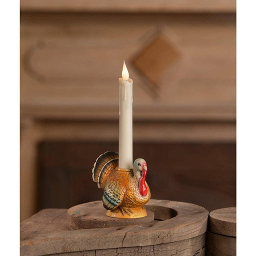 Quirks! Figurines Vintage Turkey Candlestick by Bethany Lowe Designs