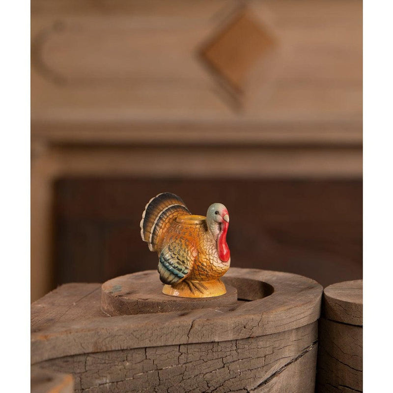 Quirks! Figurines Vintage Turkey Candlestick by Bethany Lowe Designs