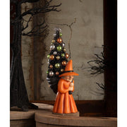 Quirks! Figurines Witch Carrying Tree by Bethany Lowe Designs