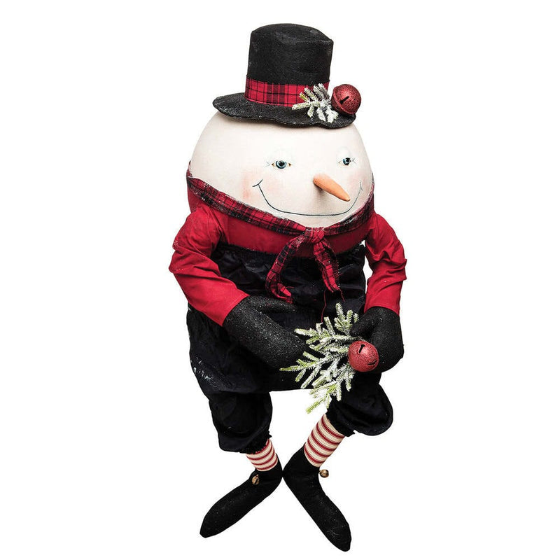 Quirks! Gathered Traditions Christmas by Joe Spencer Abercrombie Snowman Gathered Traditions Art Doll by Joe Spencer