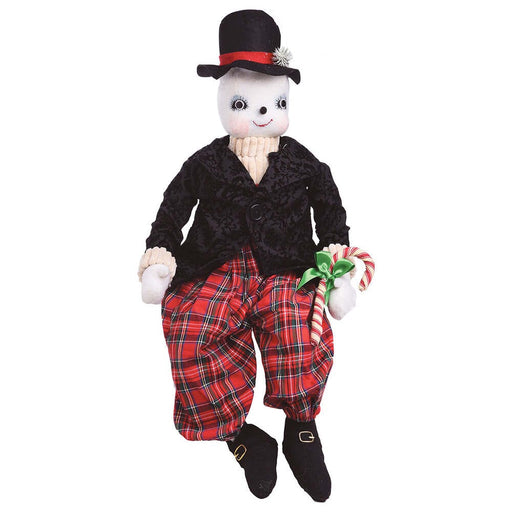 Quirks! Gathered Traditions Christmas by Joe Spencer Byron Snowman Gathered Traditions Art Doll by Joe Spencer