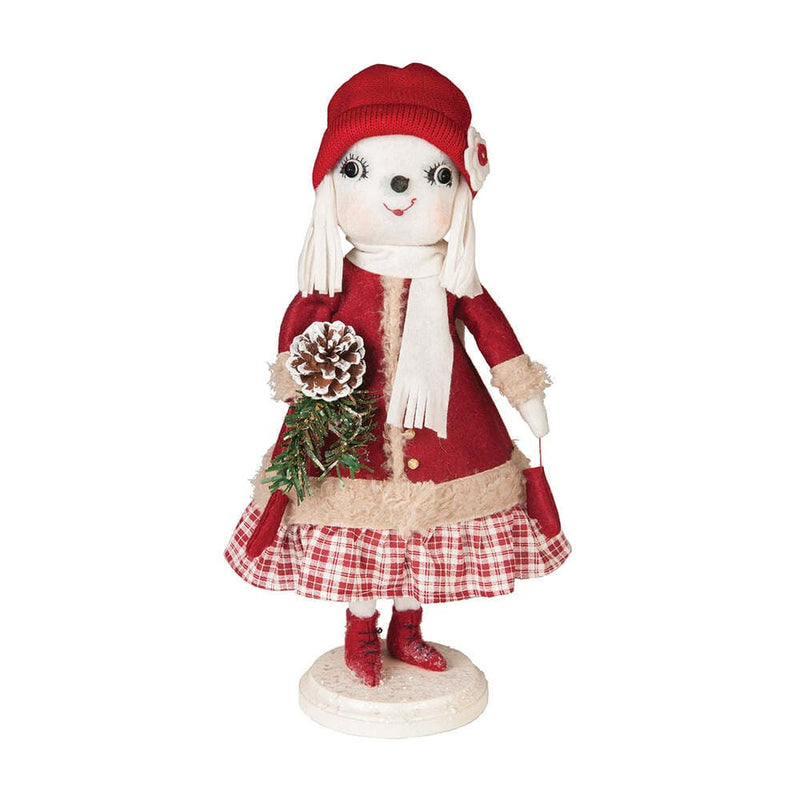 Quirks! Gathered Traditions Christmas by Joe Spencer Catherine Snowwoman on Stand by Joe Spencer