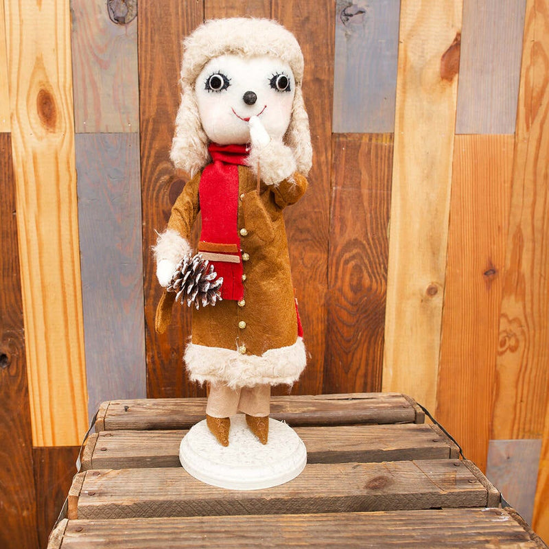 Quirks! Gathered Traditions Christmas by Joe Spencer Clark Snowman on Stand by Joe Spencer