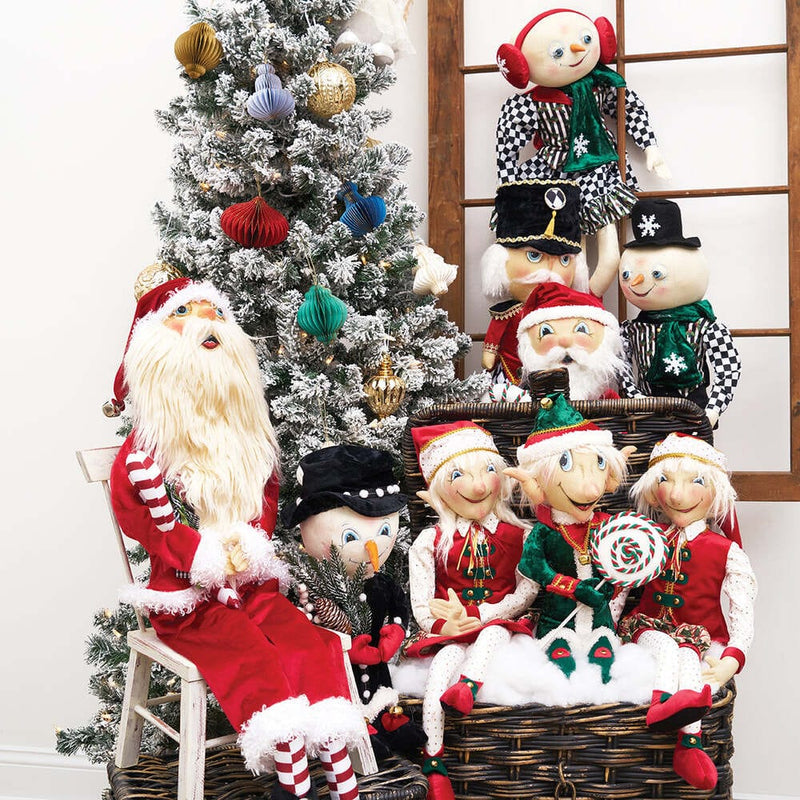 Quirks! Gathered Traditions Christmas by Joe Spencer Claude Gathered Traditions Art Doll by Joe Spencer