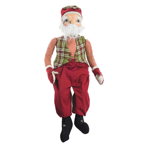 Quirks! Gathered Traditions Christmas by Joe Spencer McDonald Santa Gathered Traditions Art Doll by Joe Spencer