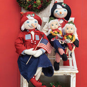Quirks! Gathered Traditions Christmas by Joe Spencer Pennie Snow Girl Gathered Traditions Art Doll by Joe Spencer