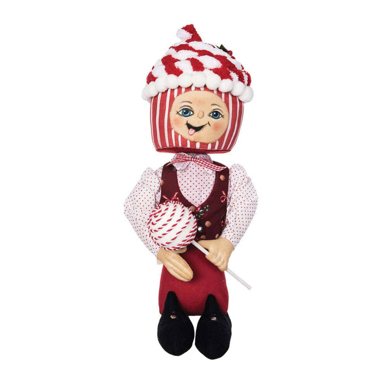 Quirks! Gathered Traditions Christmas by Joe Spencer Peppermint Paul Gathered Traditions Art Doll by Joe Spencer