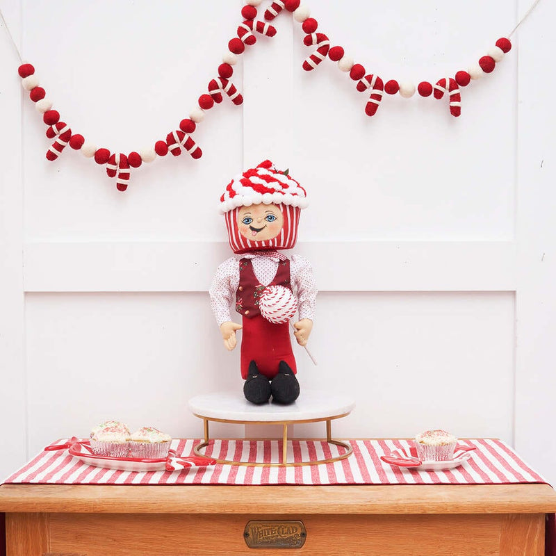 Quirks! Gathered Traditions Christmas by Joe Spencer Peppermint Paul Gathered Traditions Art Doll by Joe Spencer