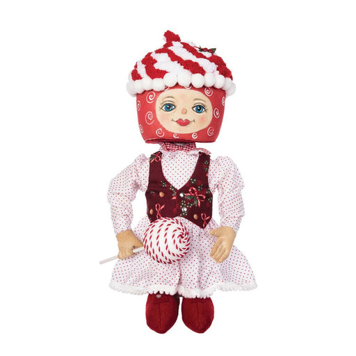 Quirks! Gathered Traditions Christmas by Joe Spencer Peppermint Pauline Gathered Traditions Art Doll by Joe Spencer