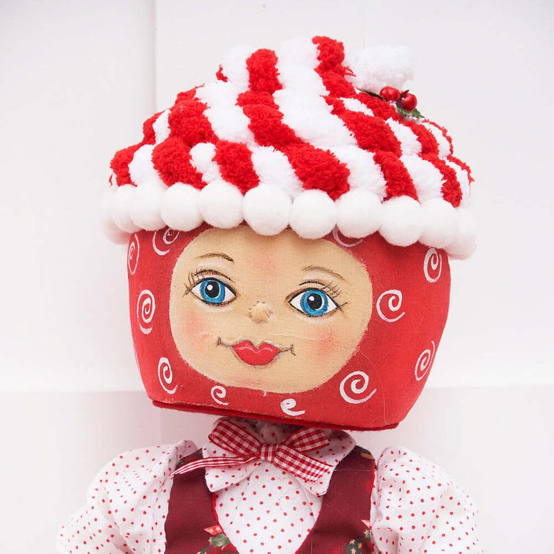 Quirks! Gathered Traditions Christmas by Joe Spencer Peppermint Pauline Gathered Traditions Art Doll by Joe Spencer