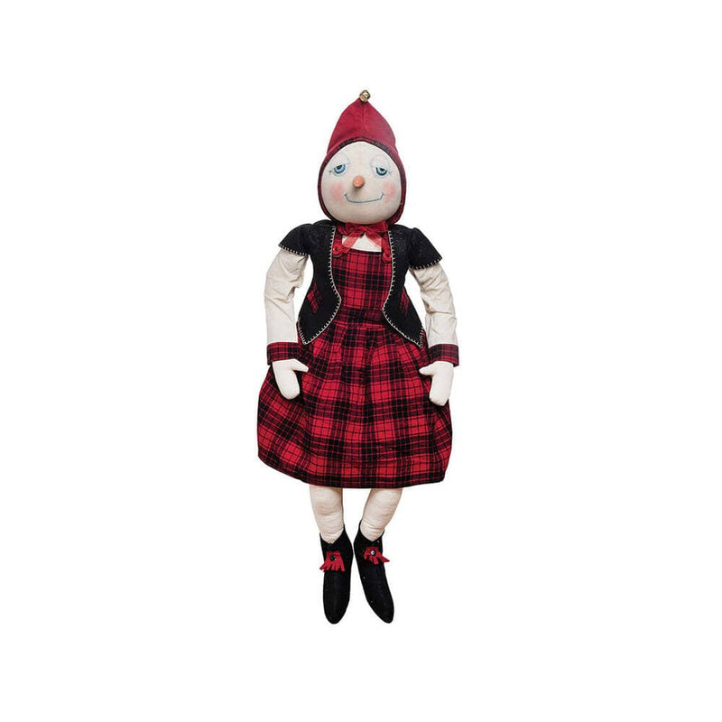 Quirks! Gathered Traditions Christmas by Joe Spencer Sarina Snowgirl Gathered Traditions Art Doll by Joe Spencer