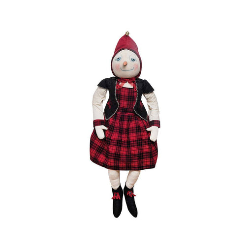 Quirks! Gathered Traditions Christmas by Joe Spencer Sarina Snowgirl Gathered Traditions Art Doll by Joe Spencer