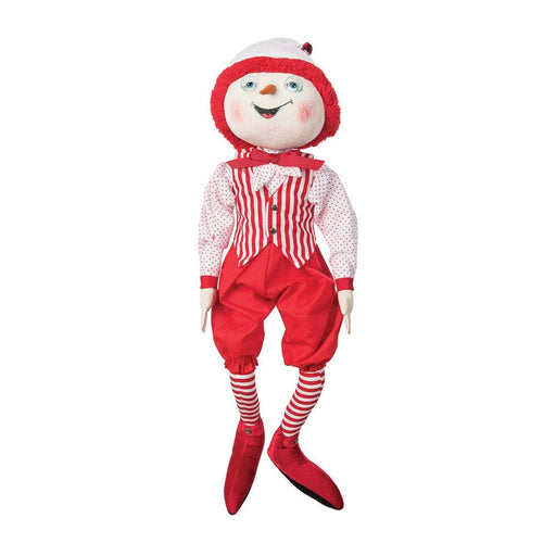 Quirks! Gathered Traditions Christmas by Joe Spencer Sutton Snowman Gathered Traditions Art Doll by Joe Spencer