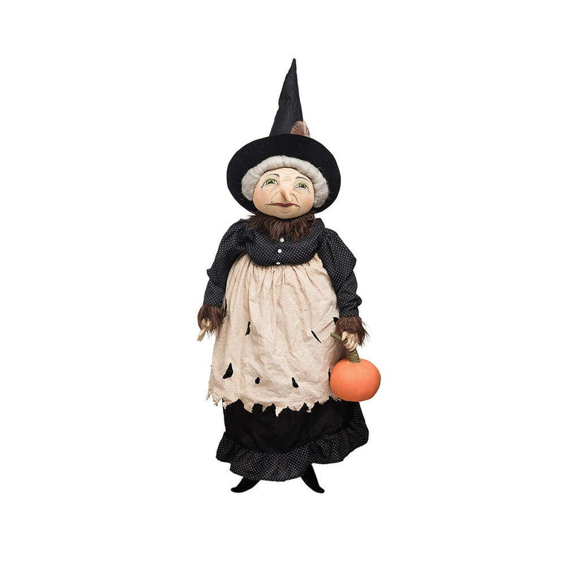 Quirks! Gathered Traditions Halloween by Joe Spencer Eunice Witch Gathered Traditions Art Doll by Joe Spencer