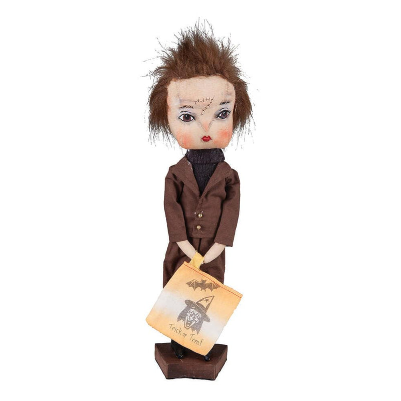 Quirks! Gathered Traditions Halloween by Joe Spencer Franklin Monster on Stand by Joe Spencer