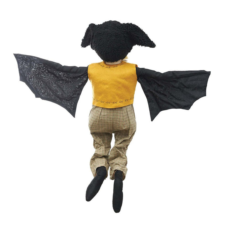 Quirks! Gathered Traditions Halloween by Joe Spencer Gideon Bat Gathered Traditions Art Doll by Joe Spencer